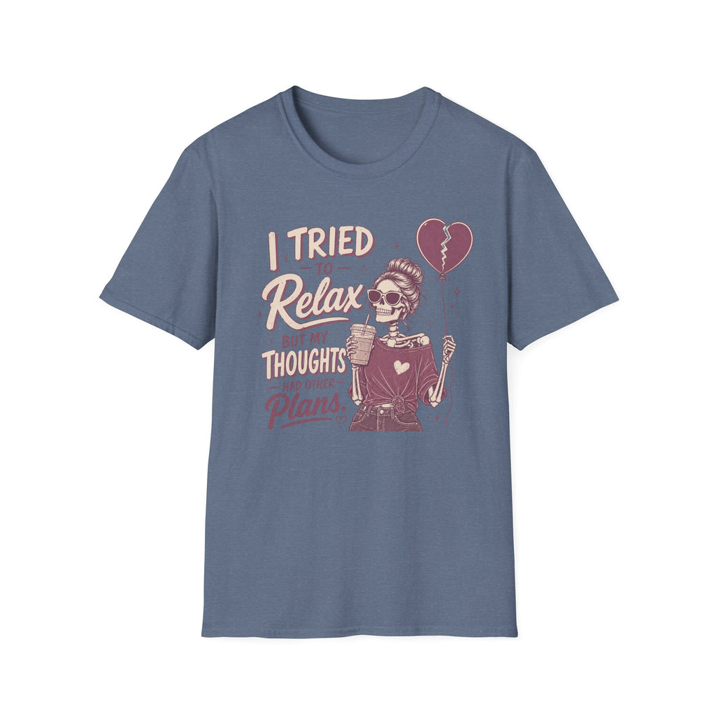 skeleton thoughts. t shirt
