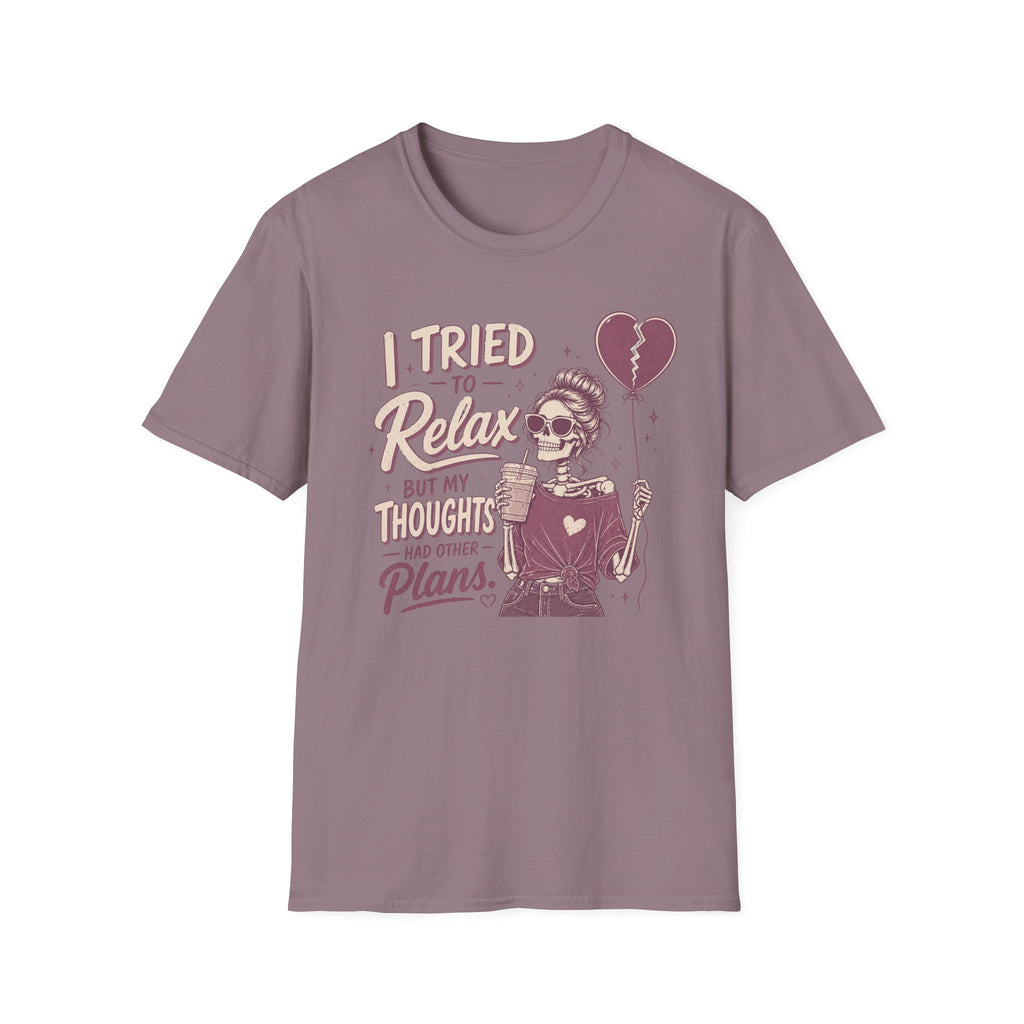 skeleton thoughts. t shirt